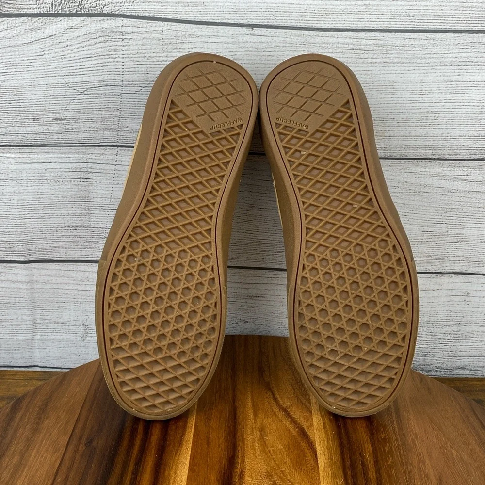 Vans Gilbert Crockett Pro UltraCush Wheat Brown Suede Skate Shoe Men’s Size 9.5